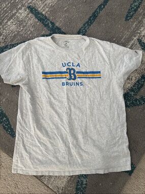 League UCLA Bruins Gray T-Shirt with Blue and Gold Stripes
